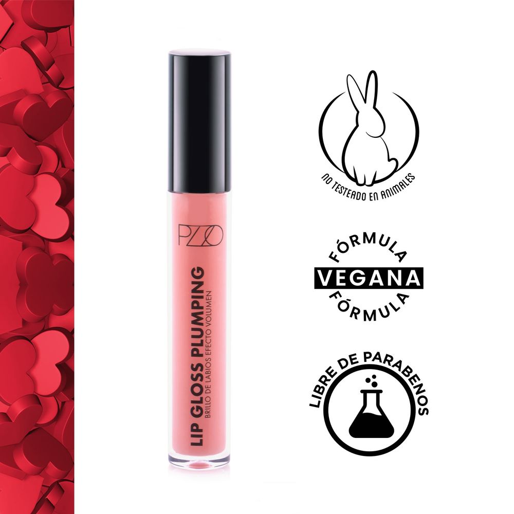 Brillo de Labios Light Plumping Pink PZZO Petrizio, foto 3
