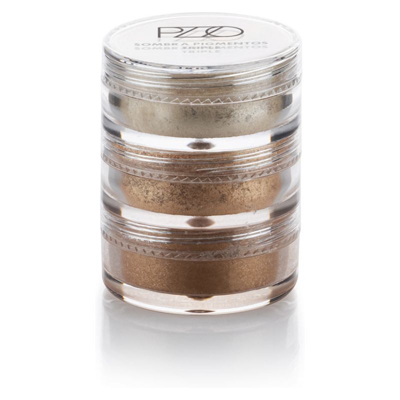 PETRIZZIO - Sombra Pigmento Triple Gold PZZO Petrizzio