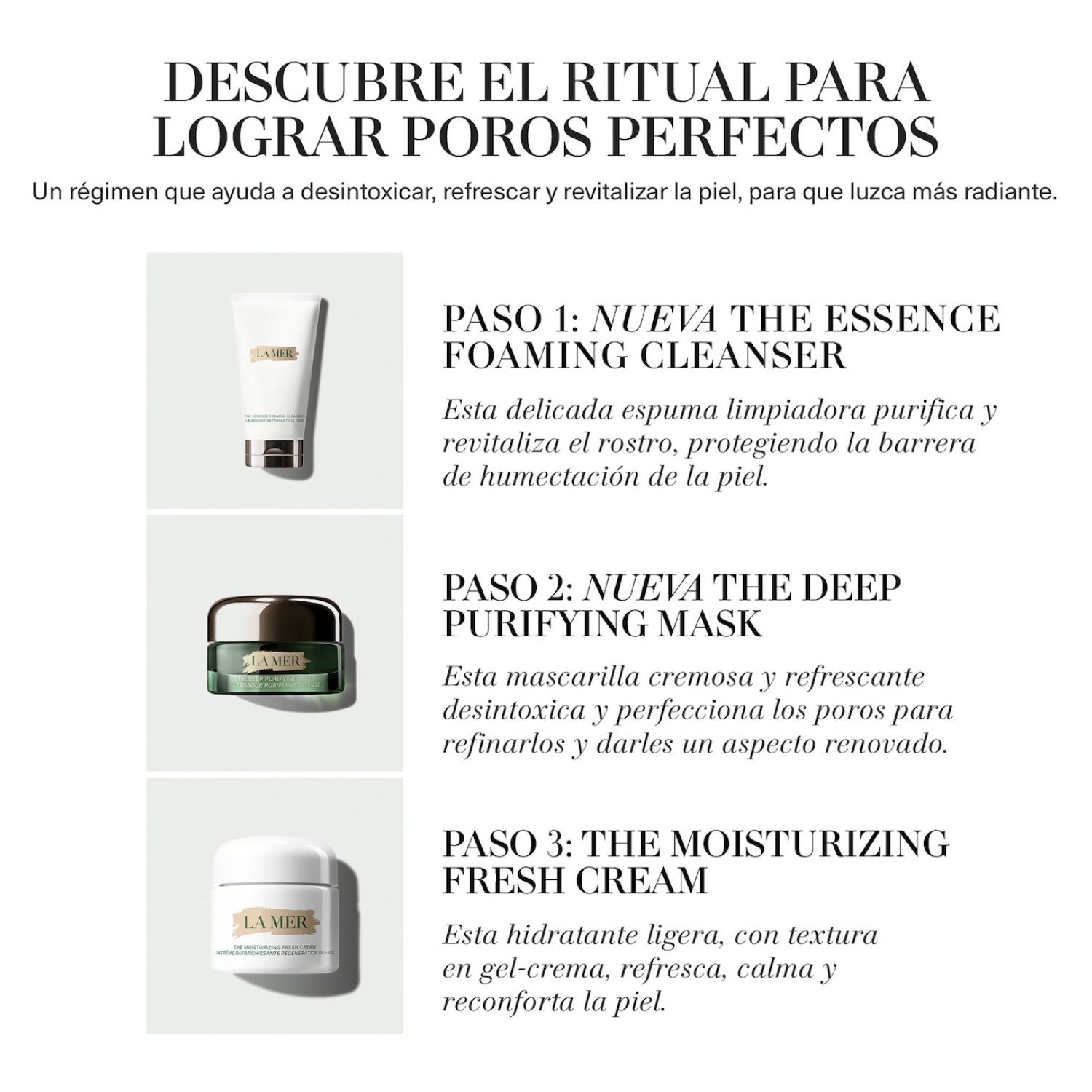 LA MER Limpiador facial The Essence Foaming Cleanser 125 ml La Mer
