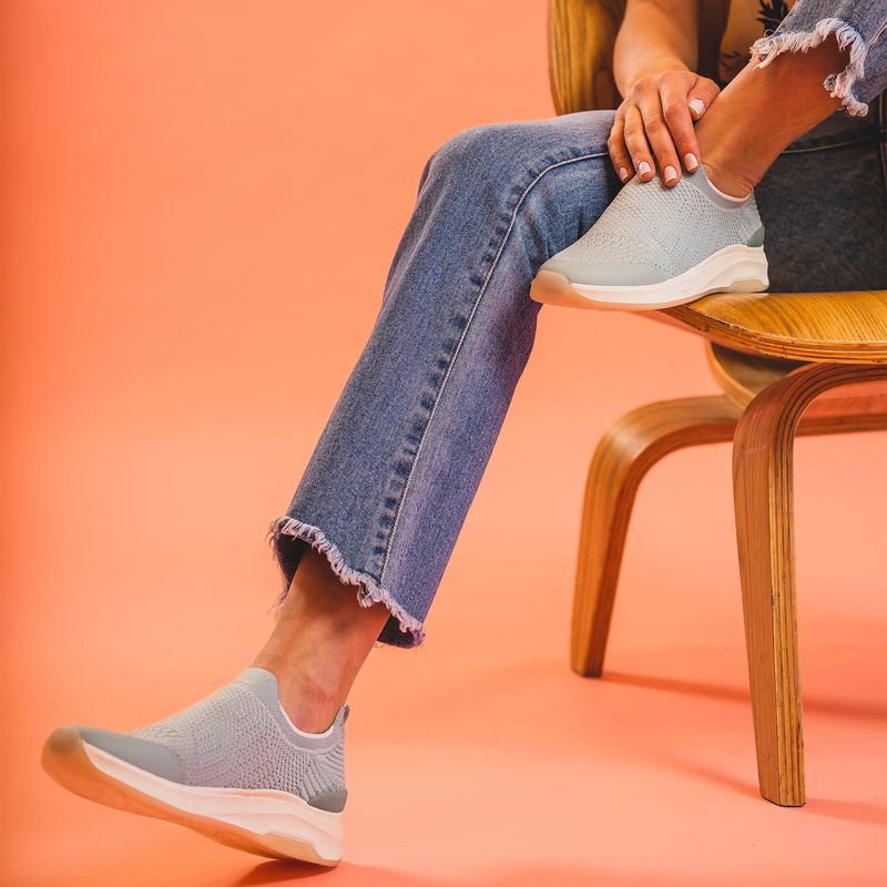 HUSH PUPPIES - Zapatilla Urbana Mujer Azul Hush Puppies