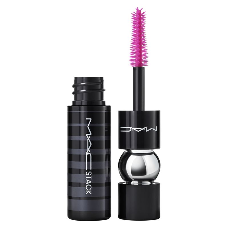 MAC - Máscara de Pestañas M·A·C Stack Máscara - Superstack Megabrush Black Mini 8 ml Mac Cosmetics
