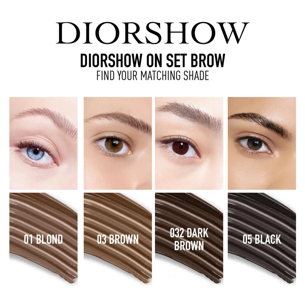 Dior Diorshow On Set Brow 032 Dark Brown, foto 4