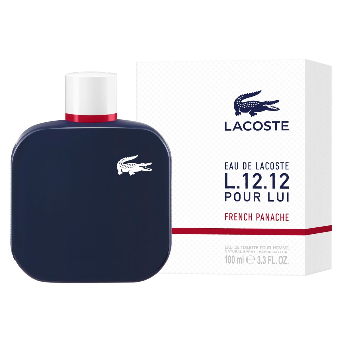 LACOSTE - Perfume Hombre L.12.12 French Panache Men EDT 100ml Lacoste