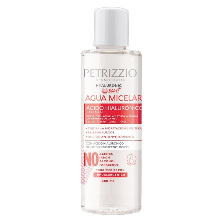 Agua Micelar Hidratante Ácido Hialurónico 200 Ml