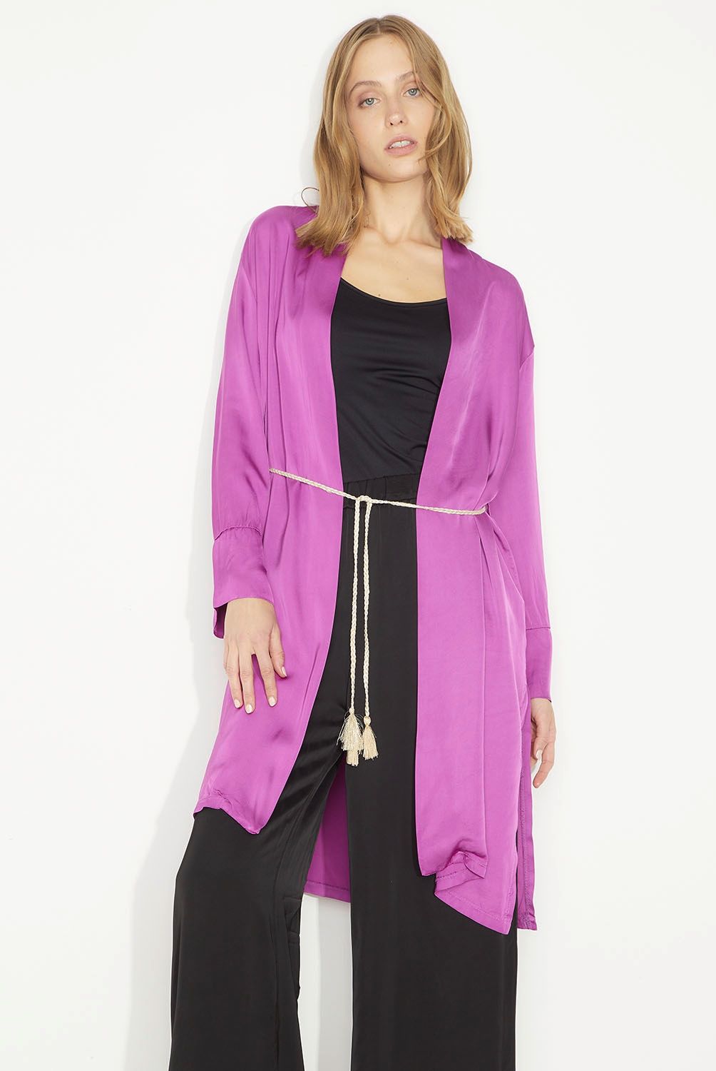 BASEMENT - Basement Kimono Mujer Hecho en Italia