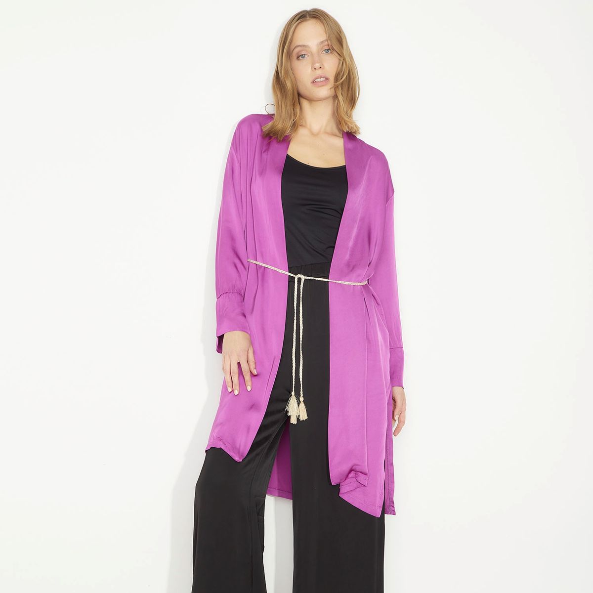 BASEMENT - Basement Kimono Mujer Hecho en Italia