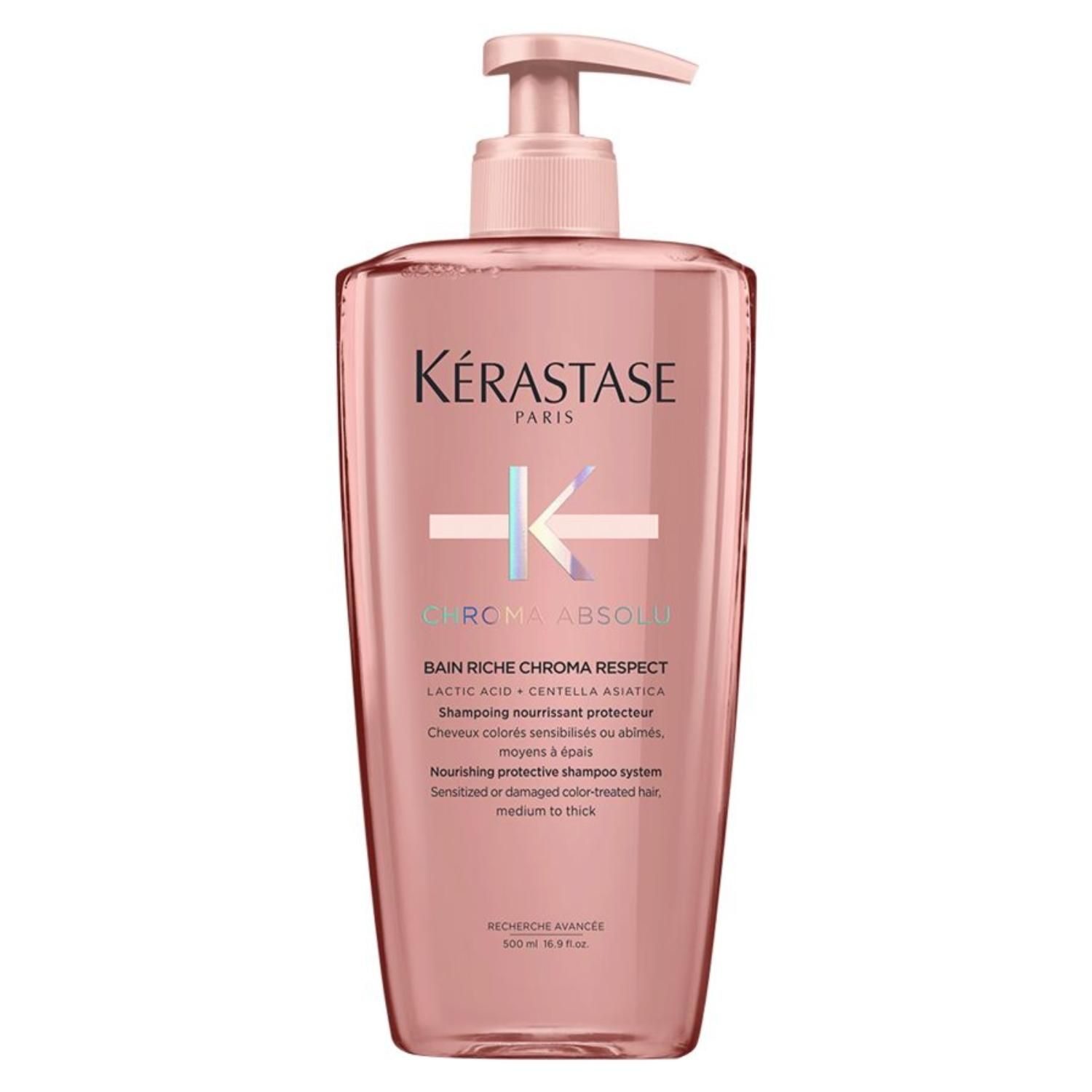 KERASTASE Shampoo Protección Del Color Cabello Grueso Bain Riche