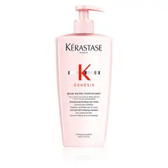 KERASTASE - Shampoo Hidratante Anti-Caída Cabello Frágil Bain Hydra-Fortifiant Genesis 500ml
