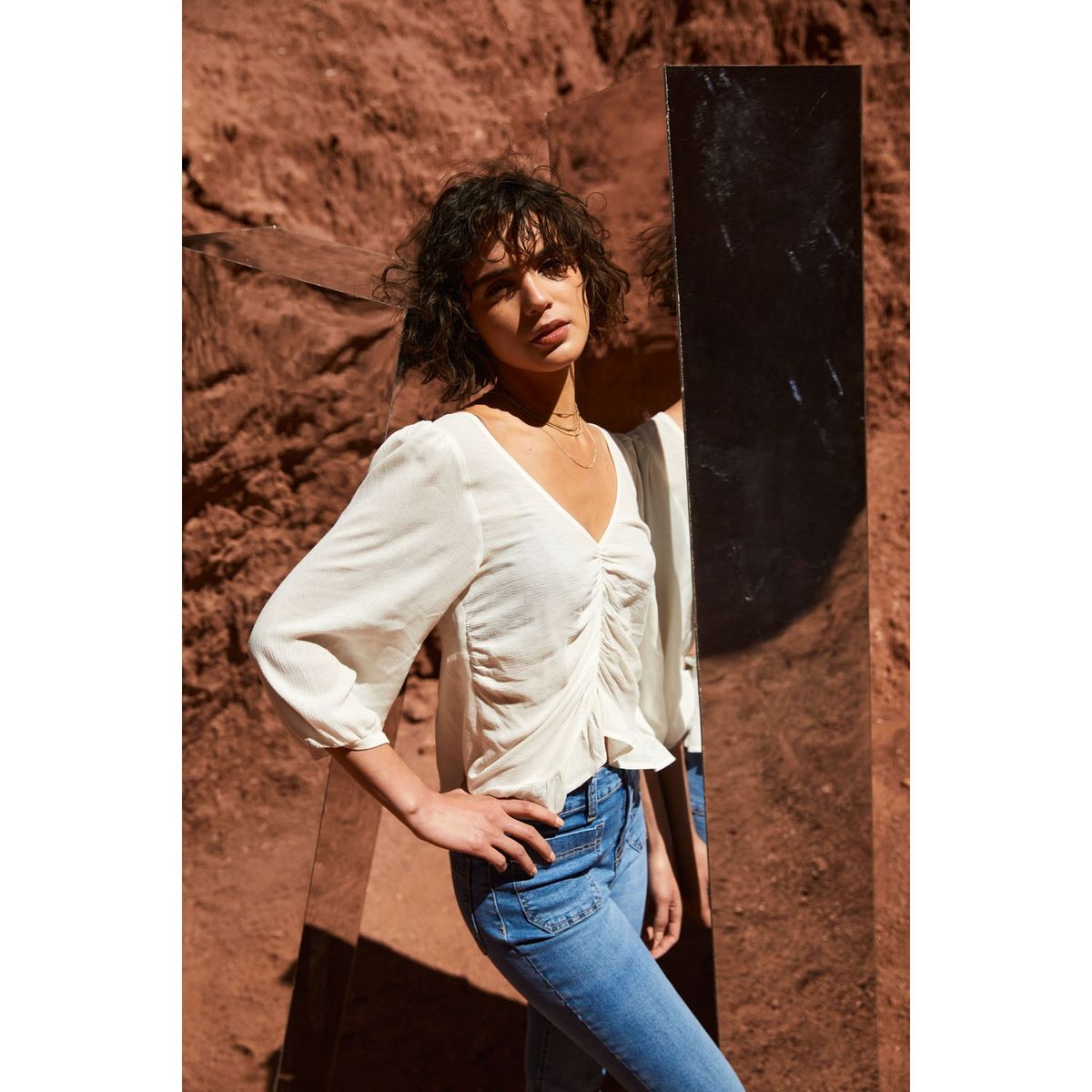 BASEMENT - Basement Blusa Mujer