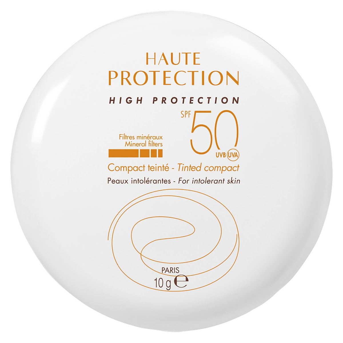 AVENE - Protector Solar Facial Compacto Coloreado FPS 50 Arena 10 Gr Avene