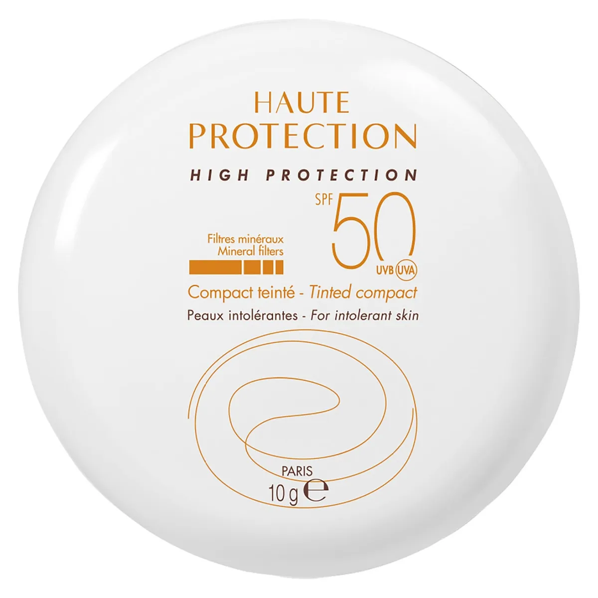 AVENE - Protector Solar Facial Compacto Coloreado FPS 50 Arena 10 Gr Avene