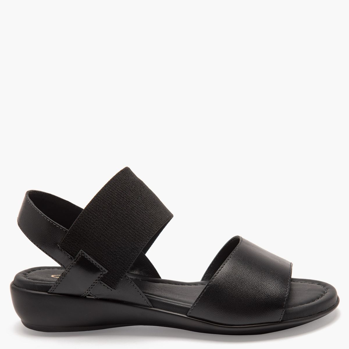 GACEL - Gacel Sandalia mujer cuero negro