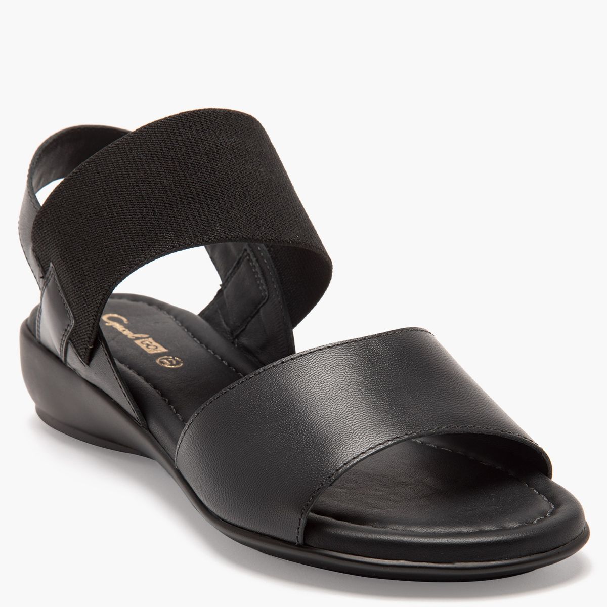 GACEL - Gacel Sandalia mujer cuero negro