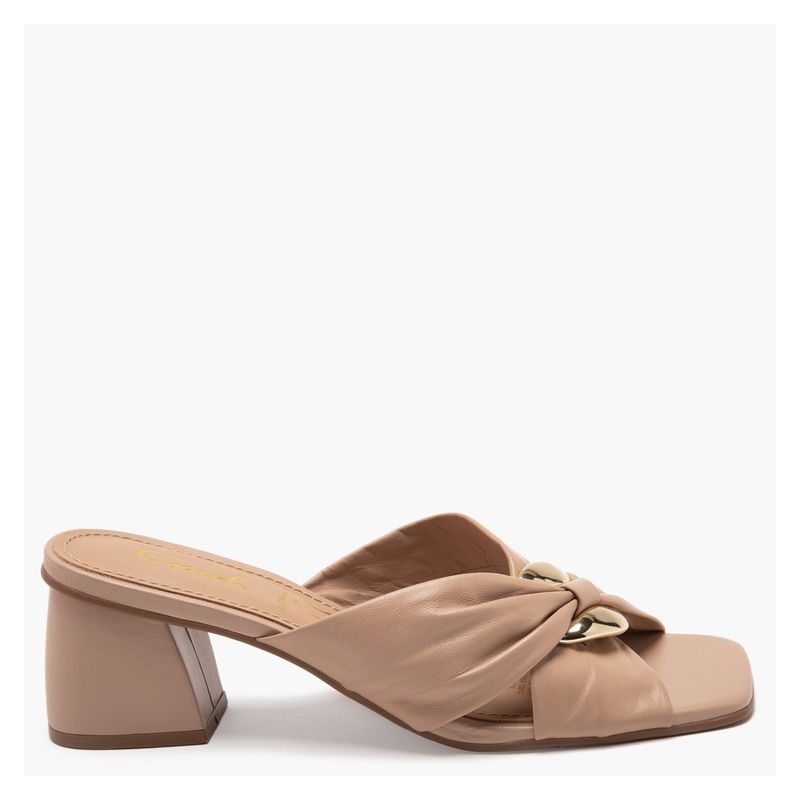 GACEL - Gacel Sandalia mujer cuero blanco
