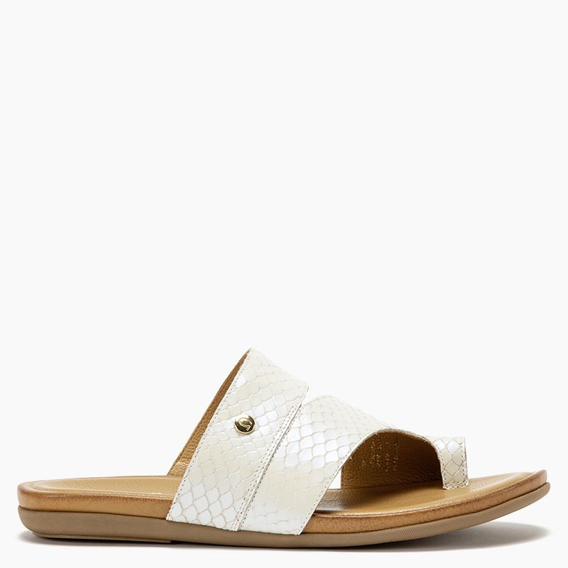 GACEL - Sandalia Mujer Cuero Gris Gacel