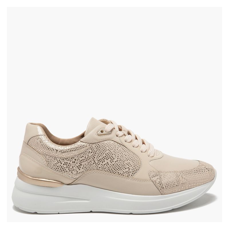 GACEL - Gacel Zapatilla urbana mujer cuero gris