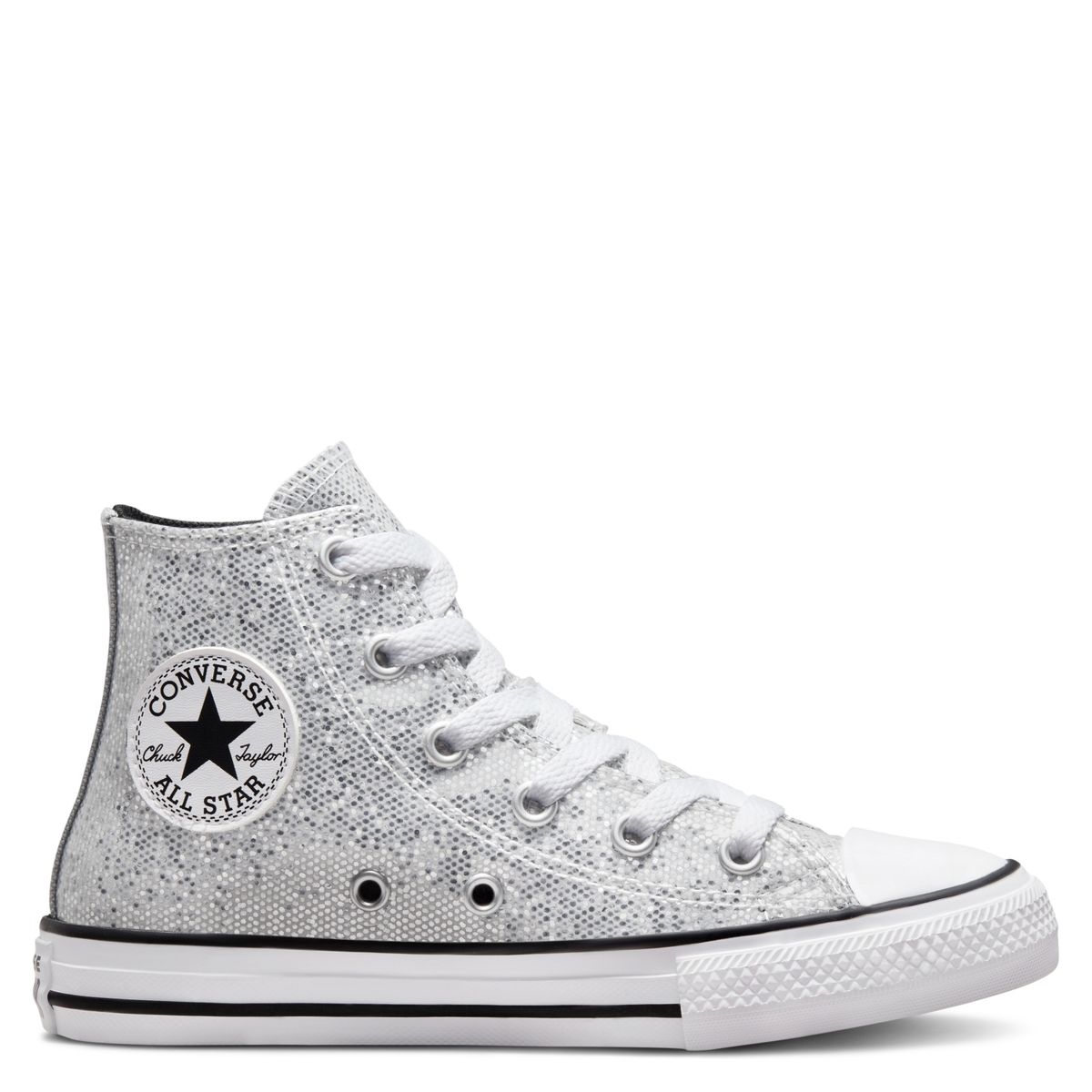CONVERSE - Chuck Taylor All Star Calzado Escolar Niña Gris Converse