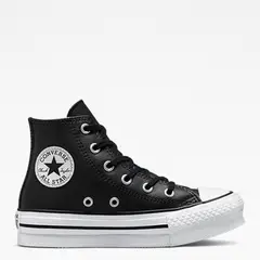 CONVERSE - Chuck Taylor All Star Eva Lift Zapatilla Urbana Niña Negro (27 A 35)