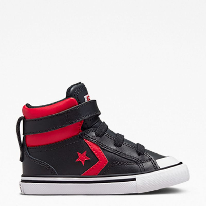 CONVERSE - Pro Blaze Zapatilla Urbana Niño Cuero Negro (20 A 26) Converse