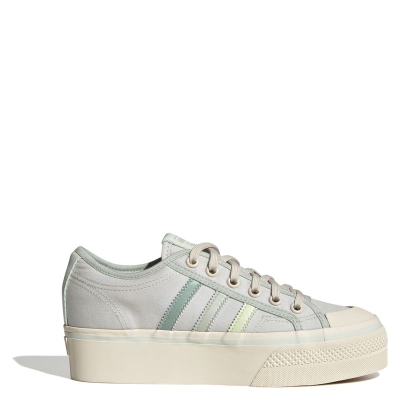 ADIDAS ORIGINALS - Nizza Platform W Zapatilla Urbana Mujer Verde Adidas Originals