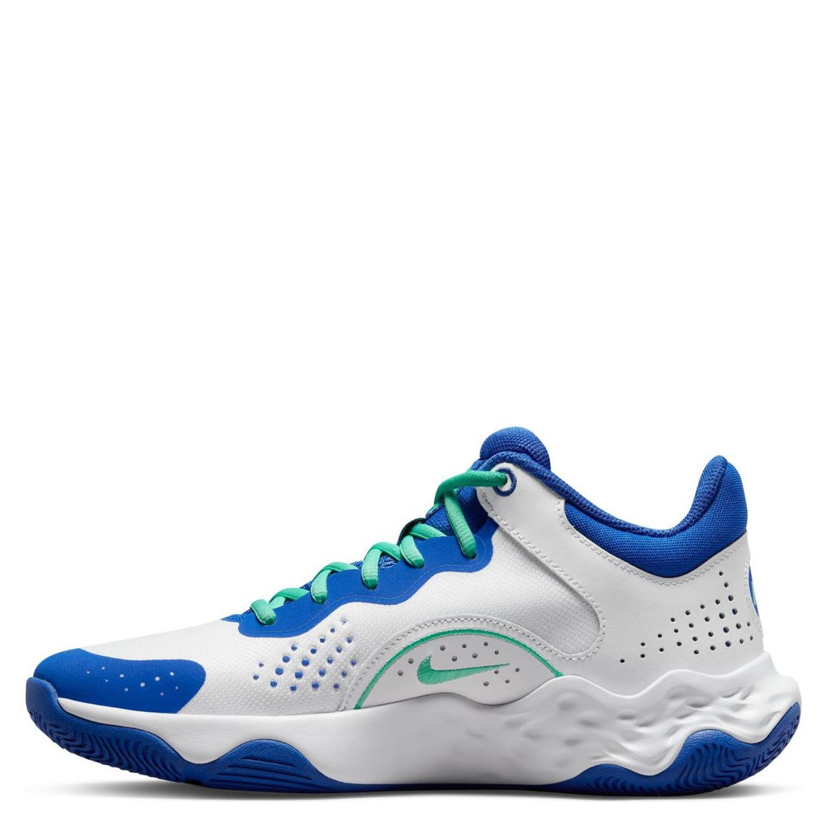 NIKE - Fly.By Mid 3 Zapatilla Básquetbol Hombre Blanco Nike