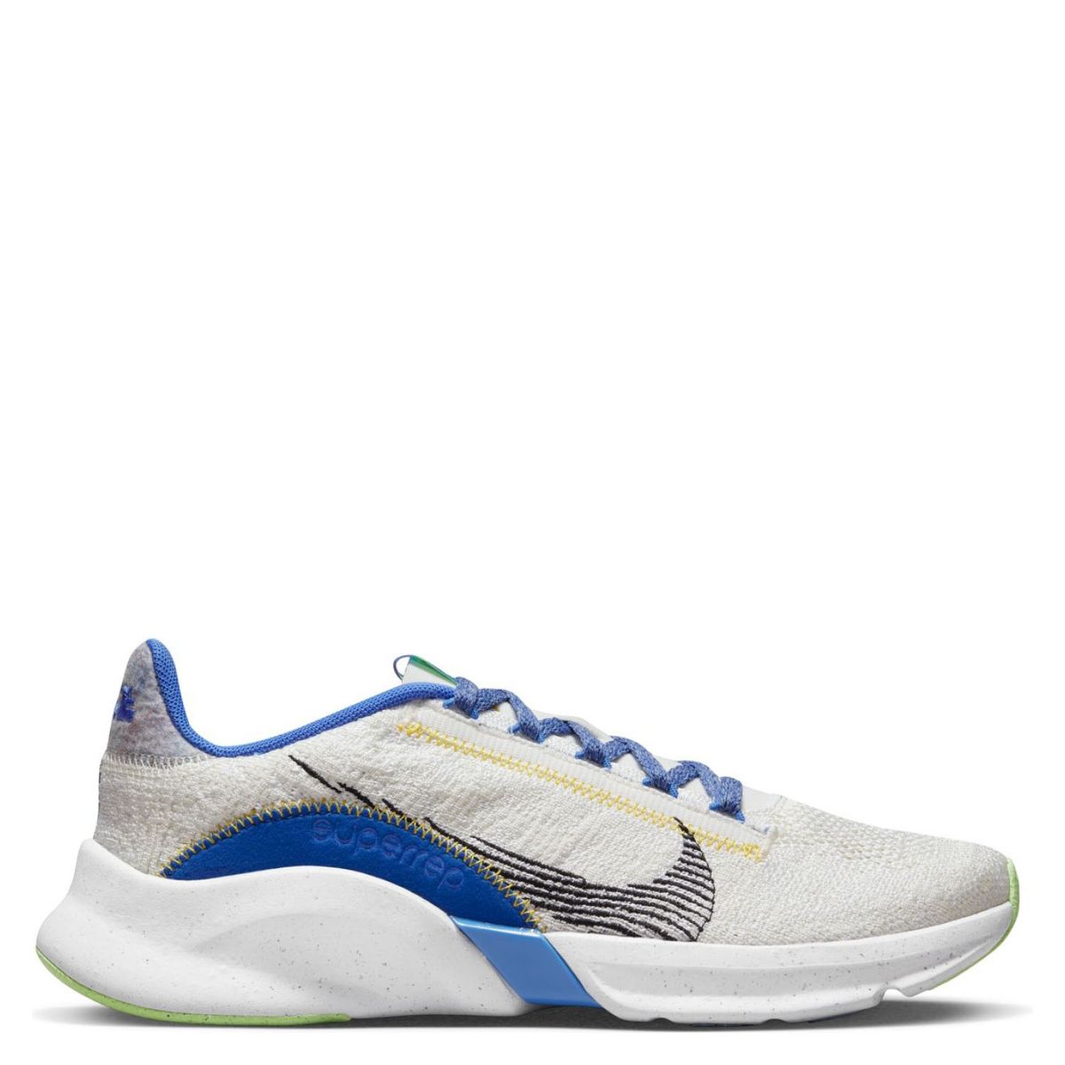 NIKE - Superrep Go 3 Zapatilla Cross Training Mujer Impermeable Blanco Nike