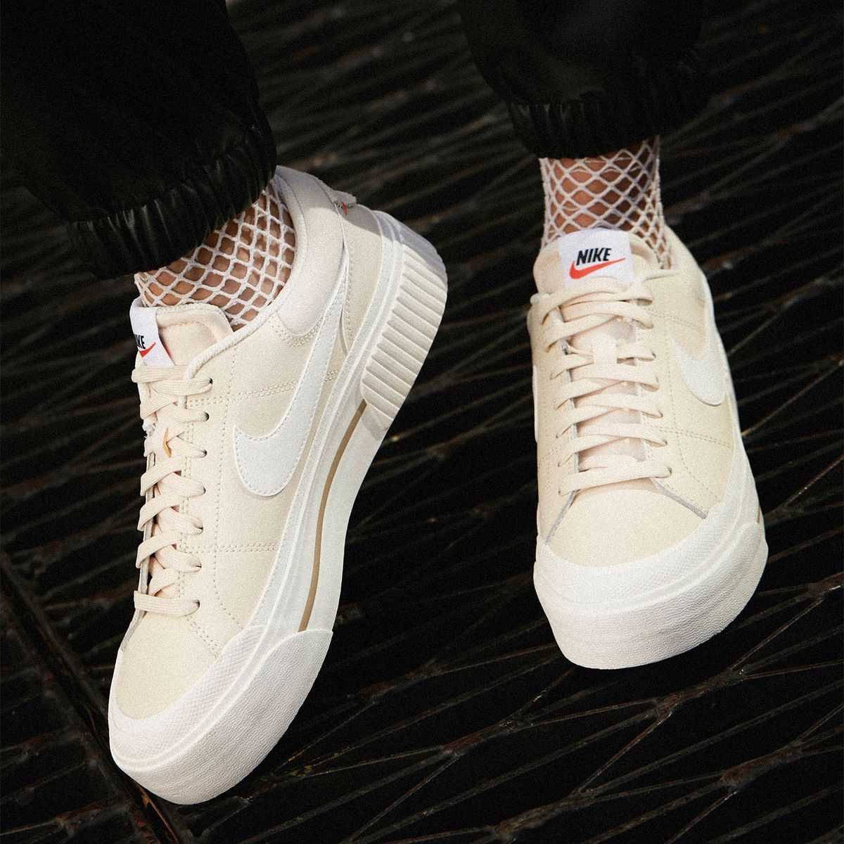 NIKE - Nike Court legacy lift zapatilla urbana mujer cafe