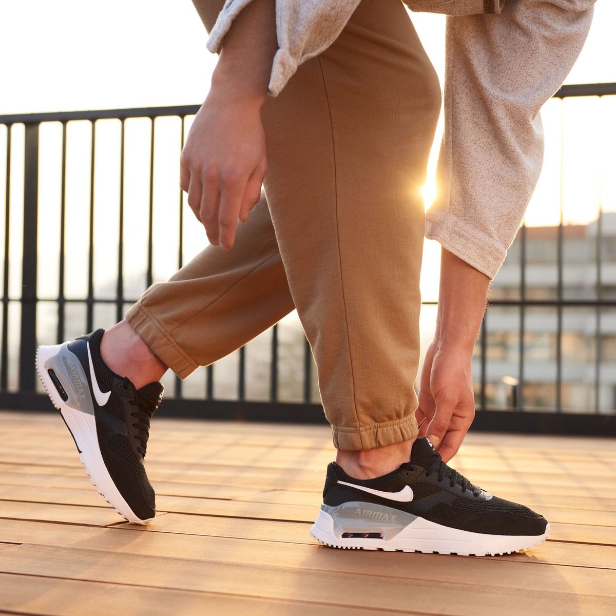 NIKE - Air Max Systm Zapatilla Urbana Mujer Negro Nike