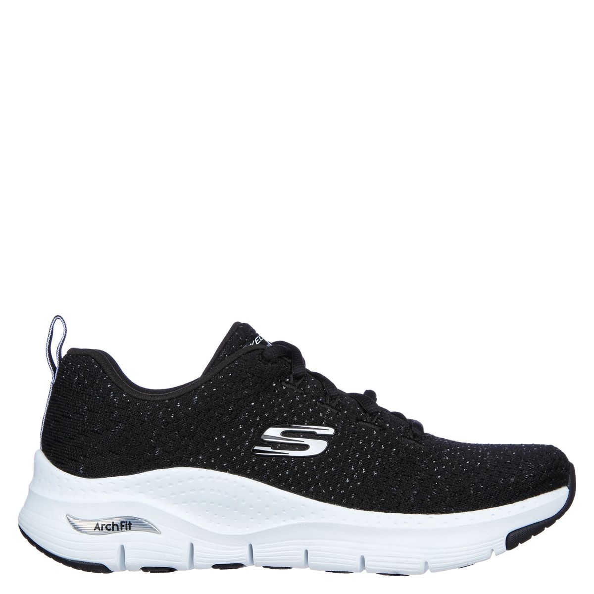 SKECHERS - Arch Fit Zapatilla Urbana Mujer Negro Skechers