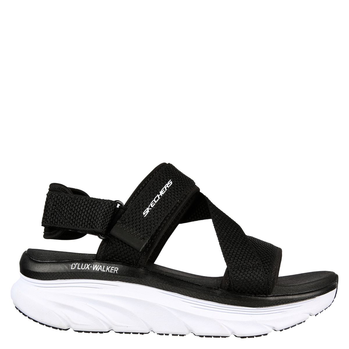 SKECHERS - Skechers Sandalia mujer negro