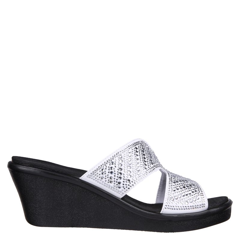 SKECHERS - Skechers Sandalia mujer blanco