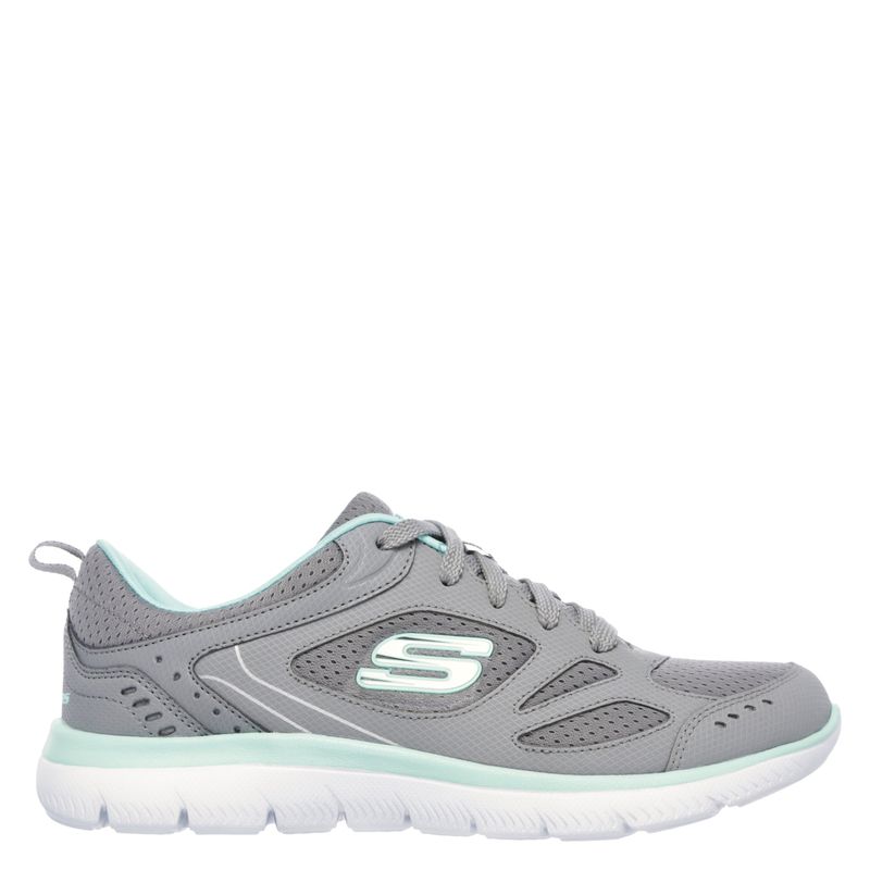SKECHERS - Zapatilla Running Mujer Gris Skechers