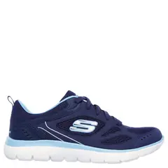 SKECHERS - Zapatilla Running Mujer Azul