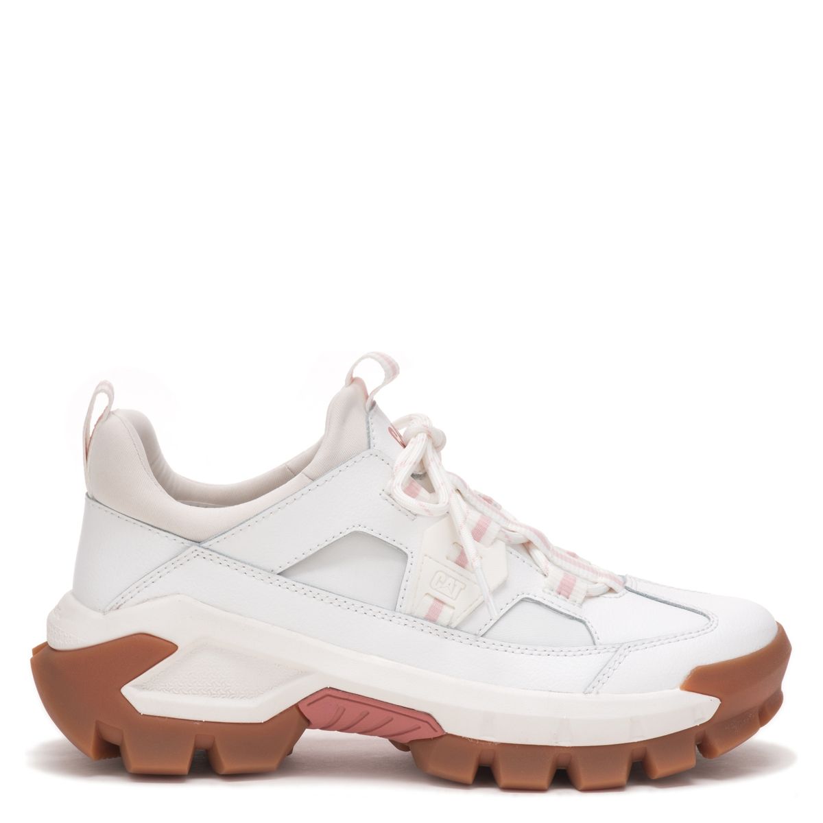CAT - Cat Zapatilla Urbana Mujer Cuero Blanco