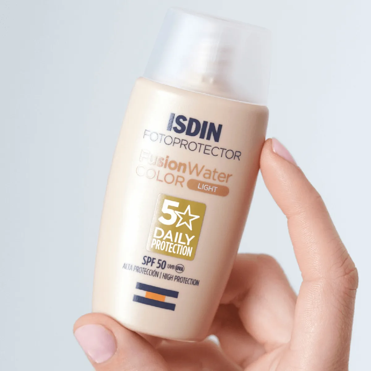 ISDIN - Protector Solar Facial Fusion Water Color Light FPS 50 ml Isdin