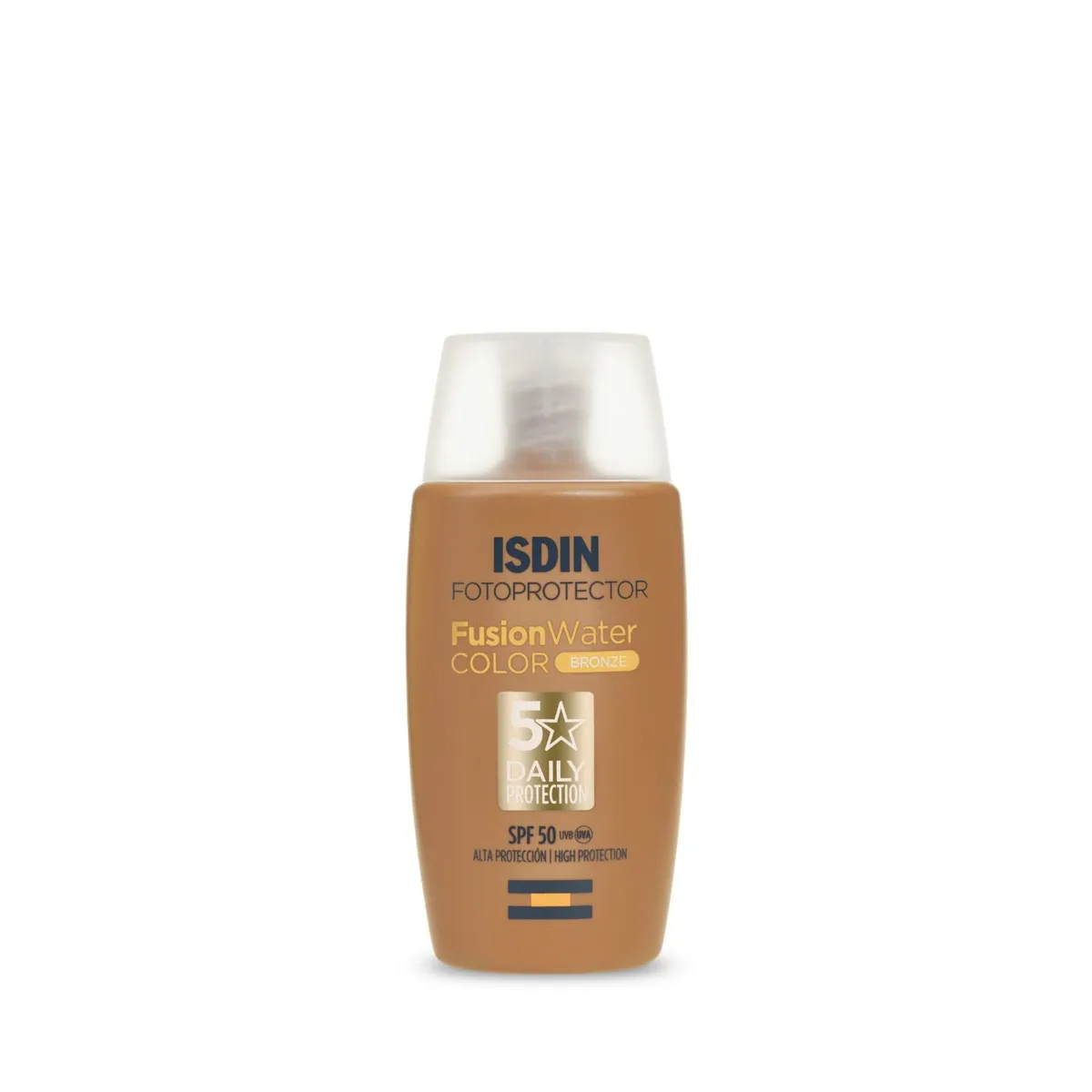 ISDIN - Protector Solar Facial Fusion Water Color Bronce FPS 50 50 ml ISDIN