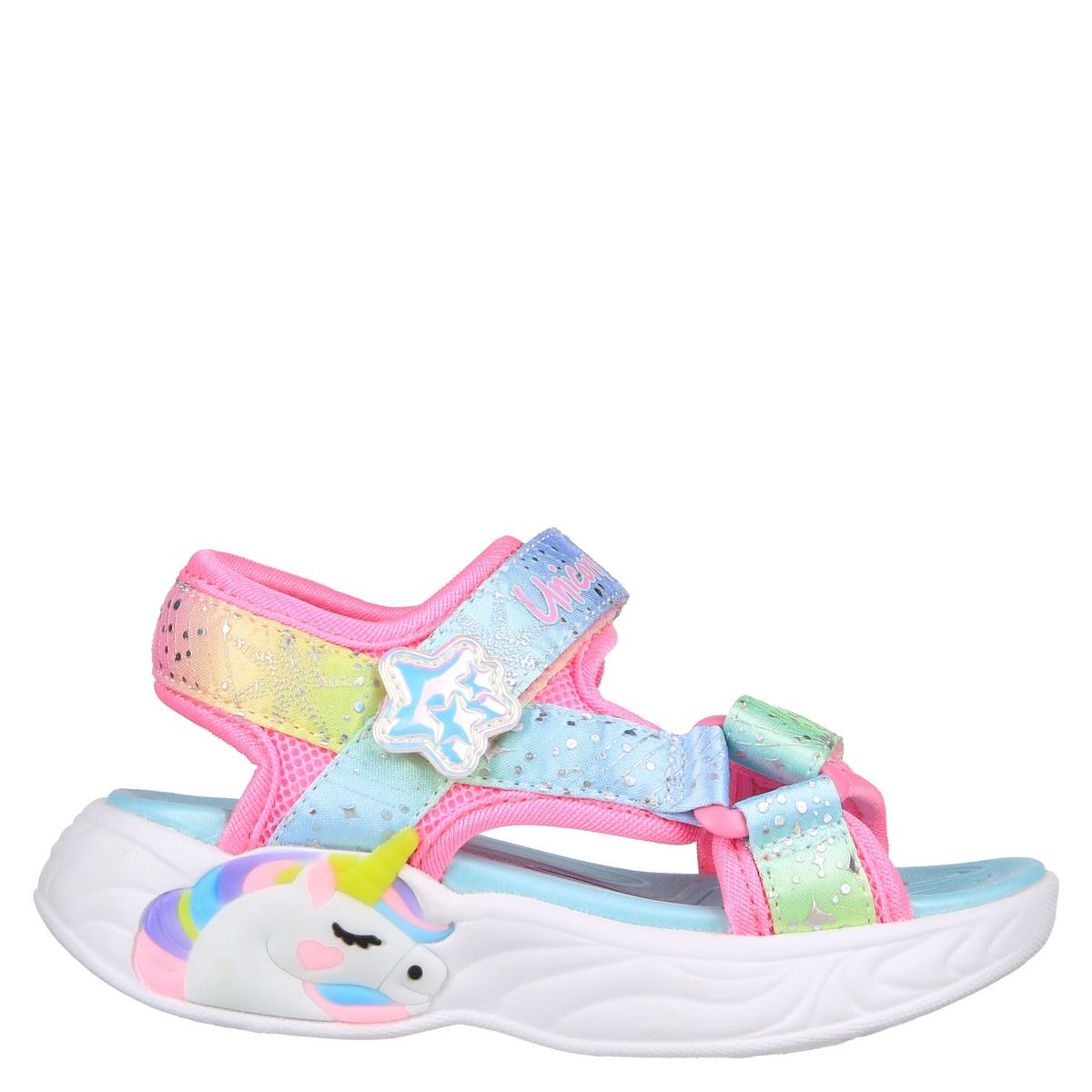 SKECHERS - Sandalia Niña Rosado Skechers