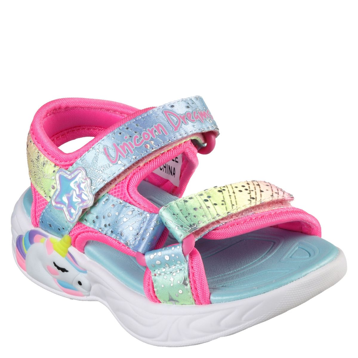 SKECHERS - Sandalia Niña Rosado Skechers