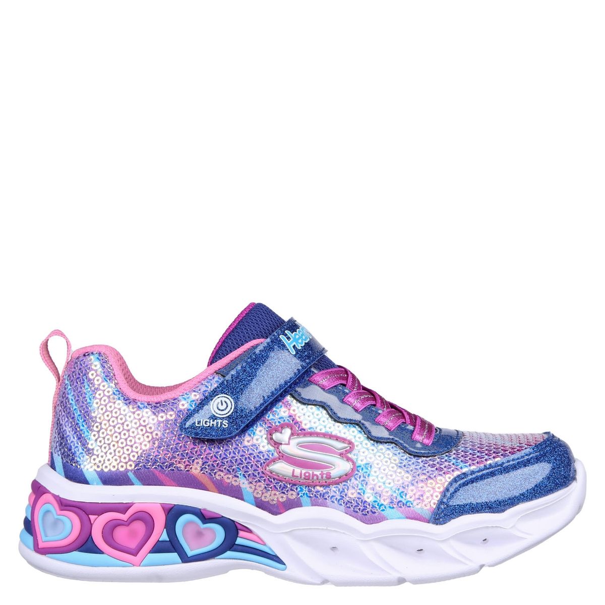 SKECHERS - Zapatilla con Luces Niña Azul Skechers