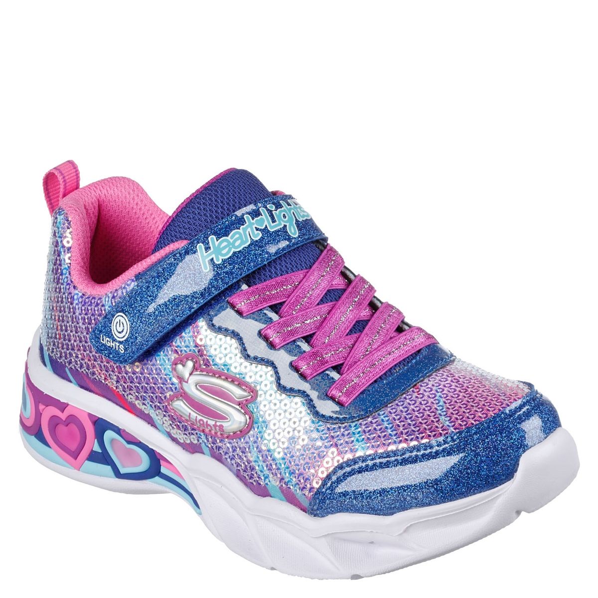 SKECHERS - Zapatilla con Luces Niña Azul Skechers