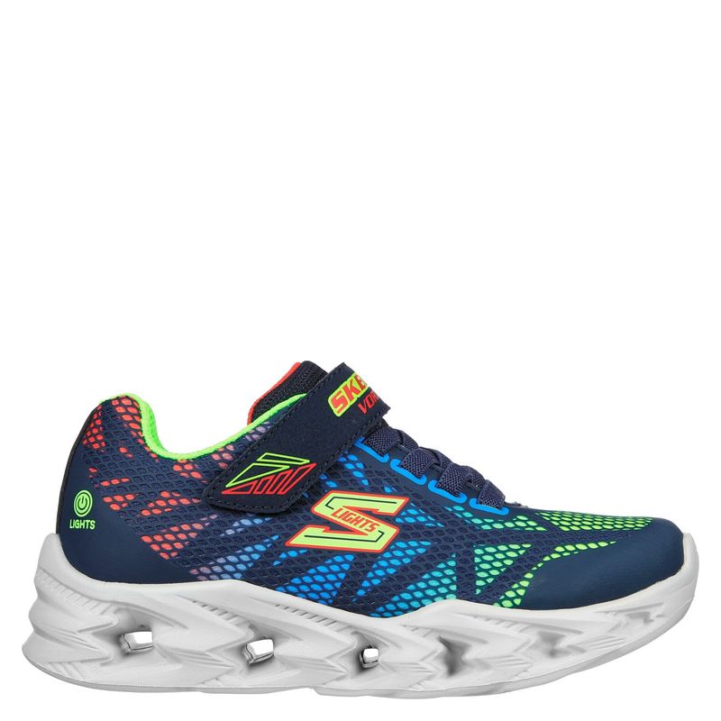 SKECHERS - Zapatilla con Luces Niño Azul Skechers