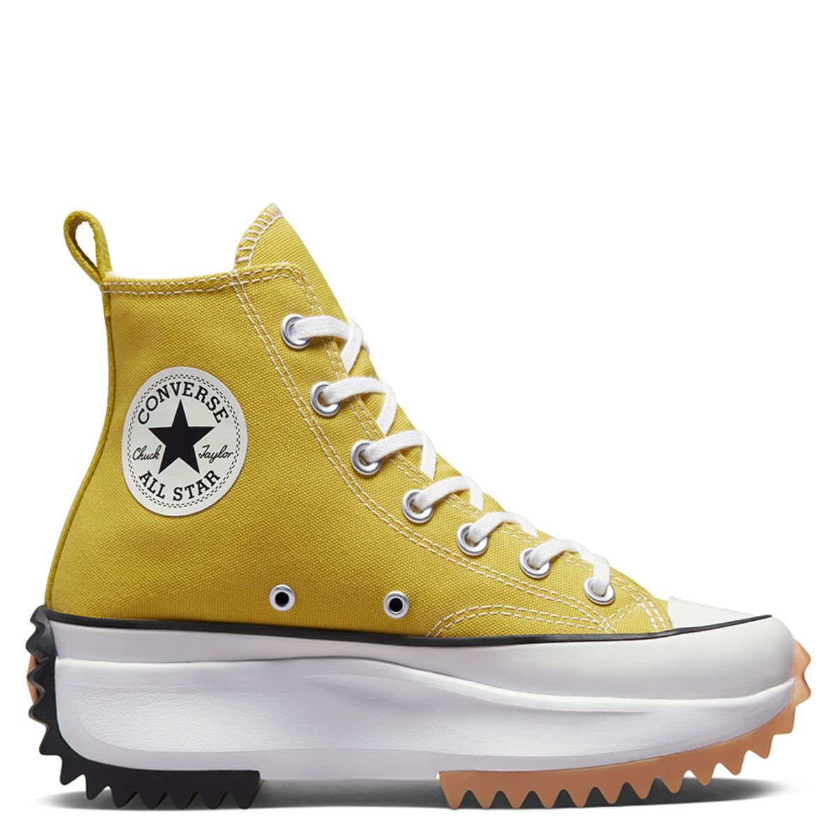 CONVERSE - Run Star Hike Zapatilla Urbana Plataforma Mujer Amarillo Converse