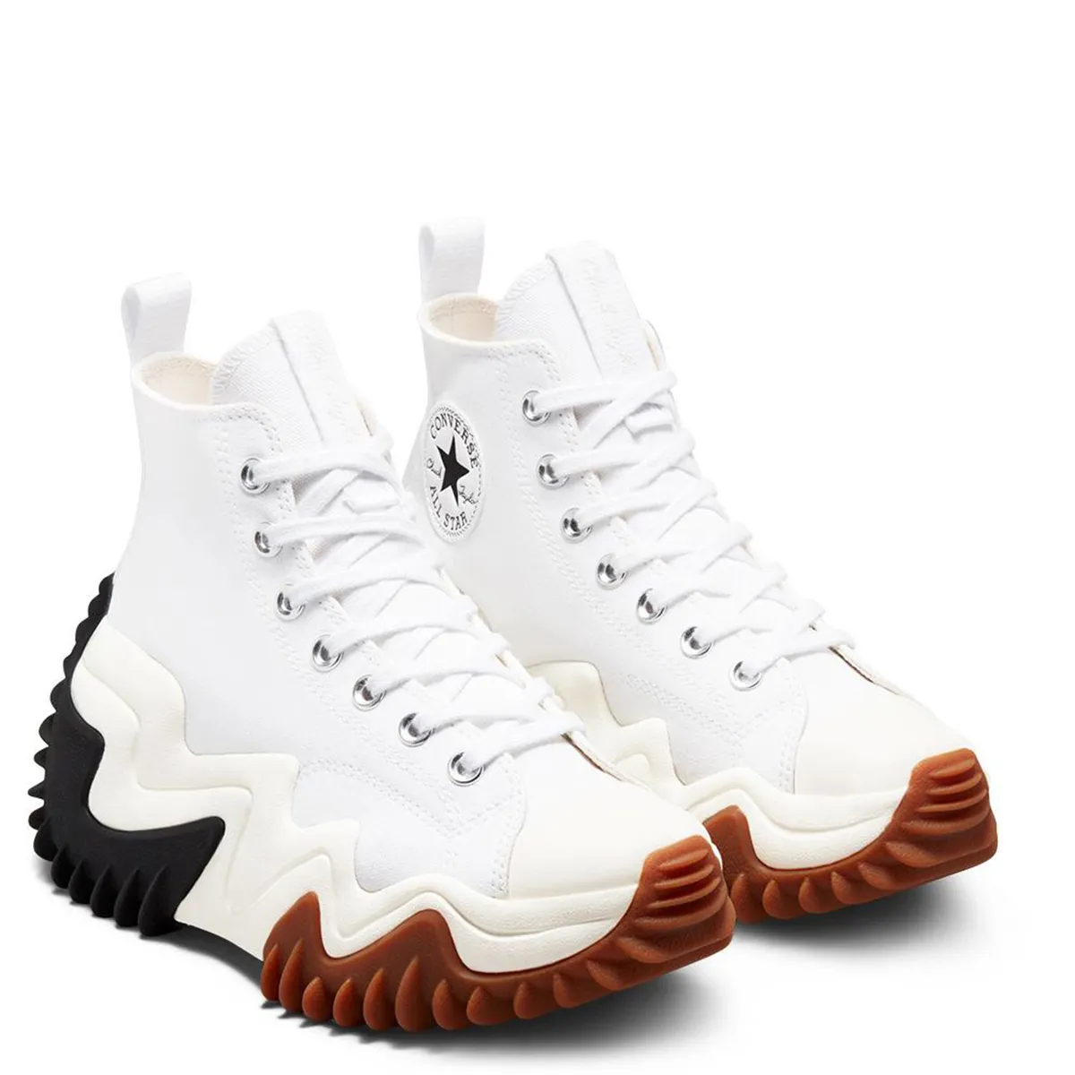CONVERSE - Run Star Motion Zapatilla Urbana Plataforma Mujer Blanca Converse