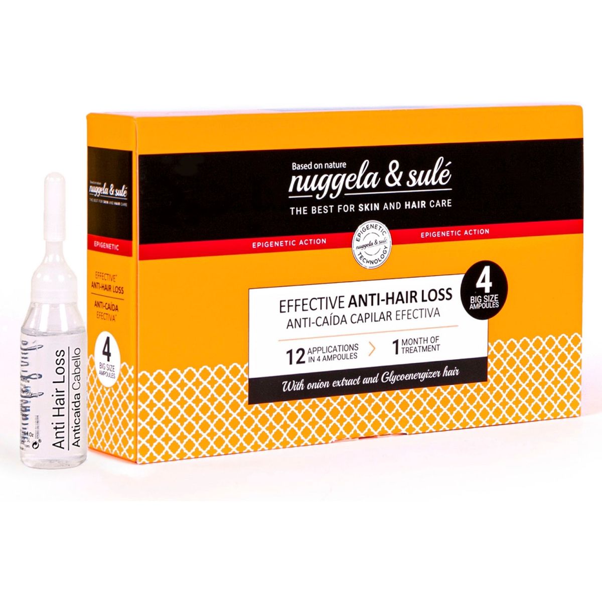 NUGGELA & SULE - Ampollas Anti-Caída 4 Unidades Nuggela & Sule