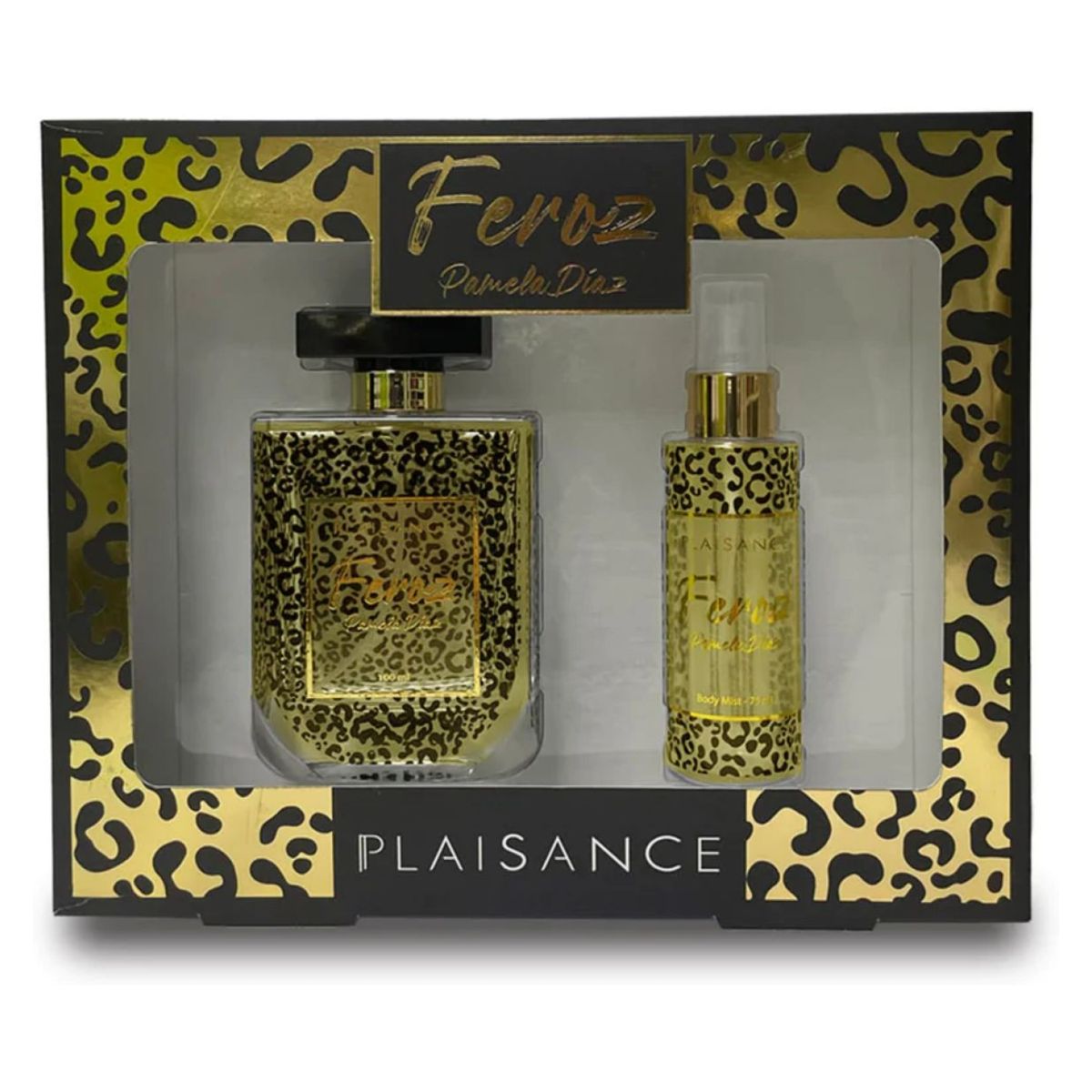 PLAISANCE - Set Perfume Pamela Díaz Feroz EDP 100 ml + Body Mist 75 ml Plaisance