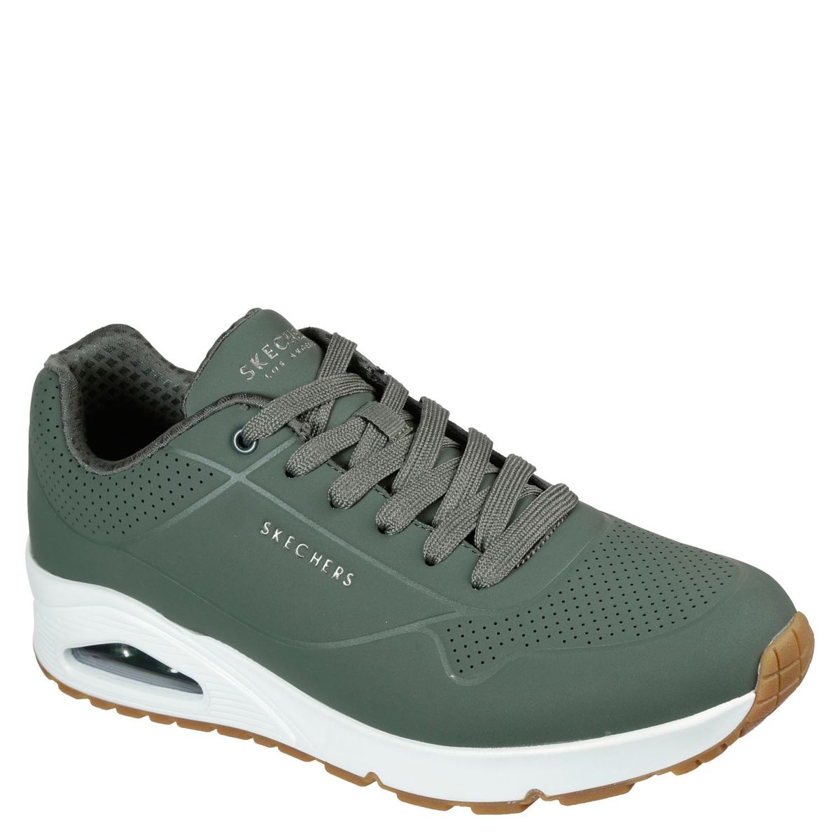 SKECHERS - Zapatilla Urbana Hombre Verde Skechers