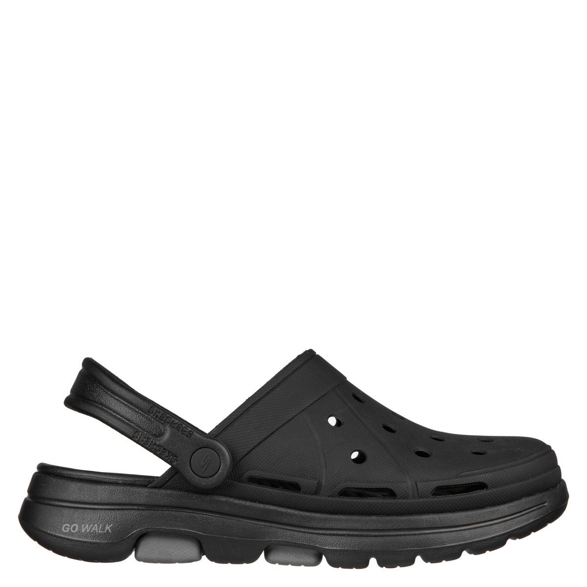 SKECHERS - Skechers Sandalia hombre negro