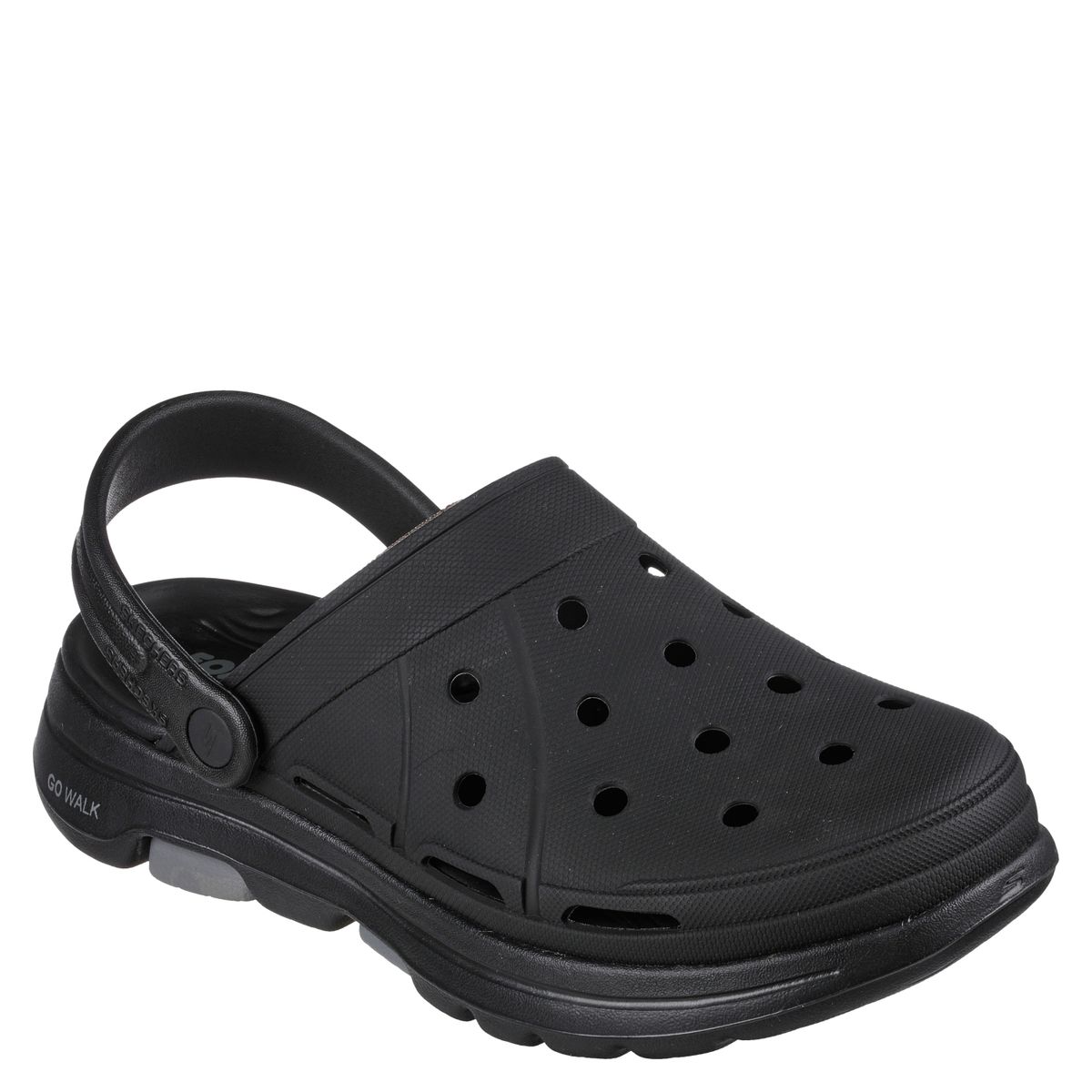 SKECHERS - Skechers Sandalia hombre negro