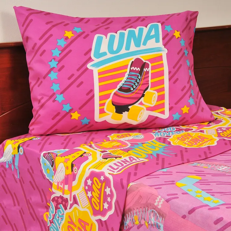 Sábana MF Single Soy Luna - Roller Time Disney-Soy Luna