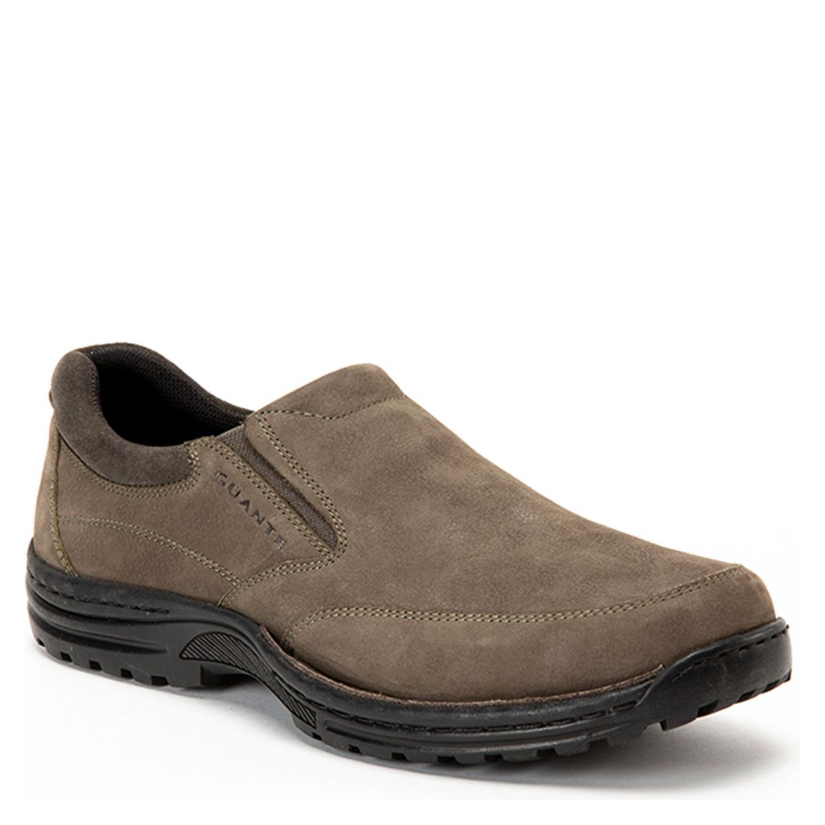 GUANTE - Zapato Casual Hombre Cuero Gris Guante